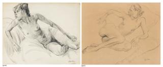 Sir Jacob Epstein - Reclining Nude (i); Resting Nude (ii)