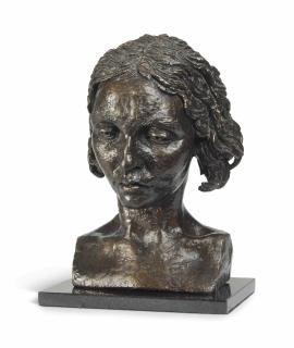 Sir Jacob Epstein - Second Portrait Of Oriel Ross (Head)