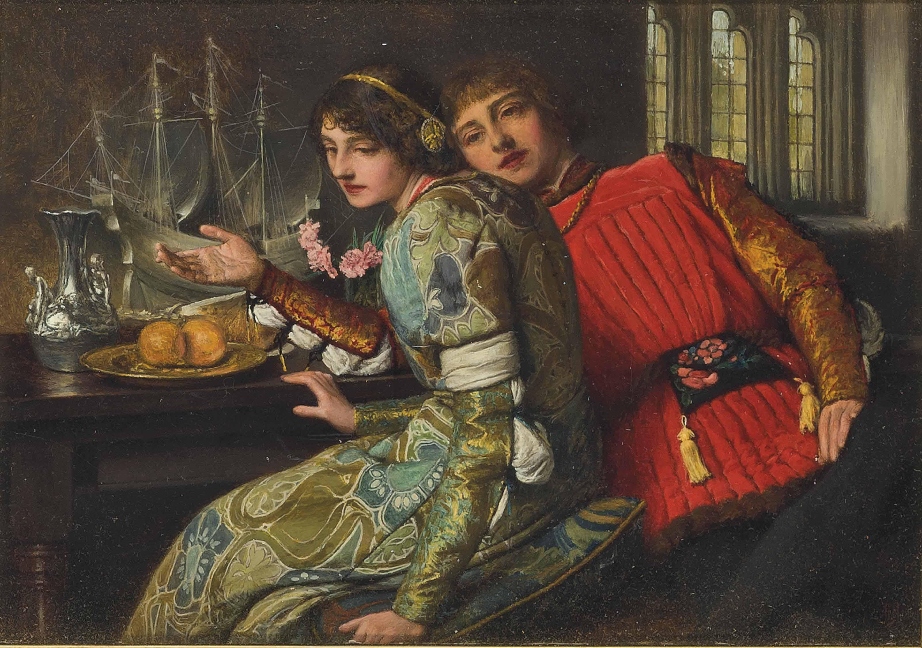 Sir James Drumgole Linton, P.R.I., H.R.S.W. - Eloquentia Amoris