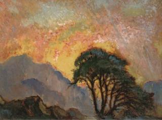 Sir James Guthrie, P.R.S.A., H.R.A., R.S.W. - Sunset