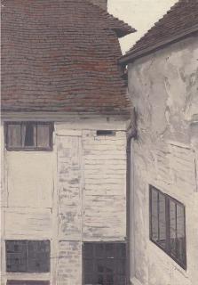 Sir James Herbert Gunn, R.A. - From A Window, Sandwich