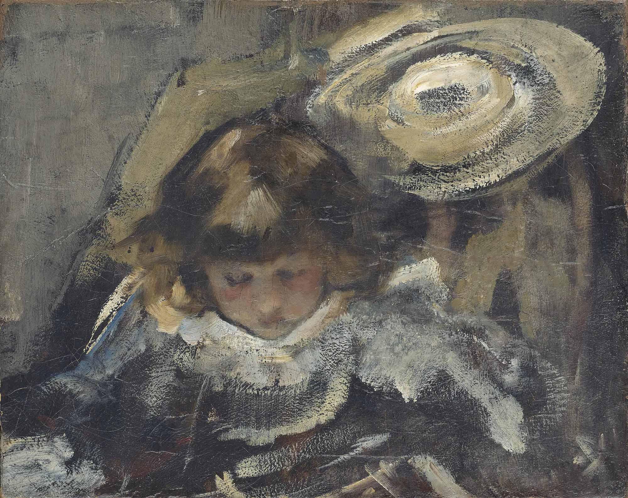 Sir James Jebusa Shannon, R.A., R.B.A., P.R.S.P.P. - In repose