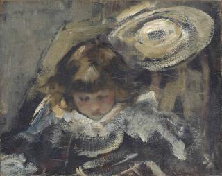 Sir James Jebusa Shannon, R.A., R.B.A., P.R.S.P.P. - In repose