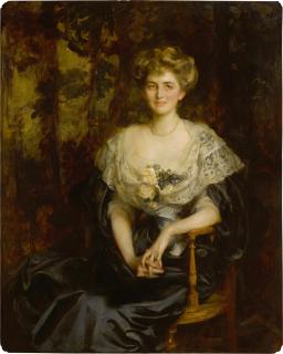 Sir James Jebusa Shannon R.A., R.B.A., R.H.A. - Portrait of Marjorie Merriweather Post