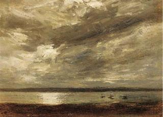 Sir James Lawton Wingate, P.R.S.A. - Fishing fleet in Kilbrennan Sound, Arran