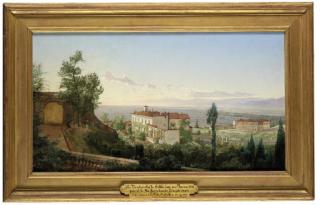 Sir James Lawton Wingate, P.R.S.A. - Villa Limonaia From Villa Ombrellino, Bellosguardo, Near Florence