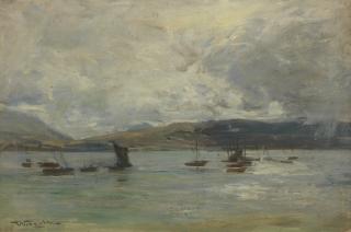 Sir James Lawton Wingate, RSA - Coastal Scene