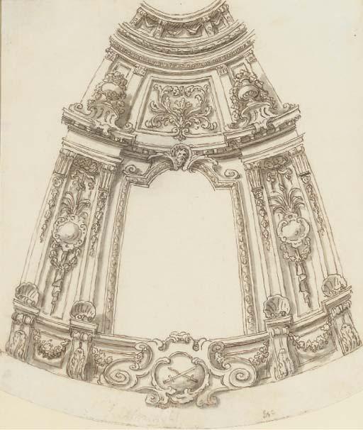 Sir James Thornhill - Design For A Rotunda