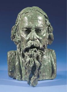 Sir Jocob Epstein - Portrait of Rabindranath Tagore