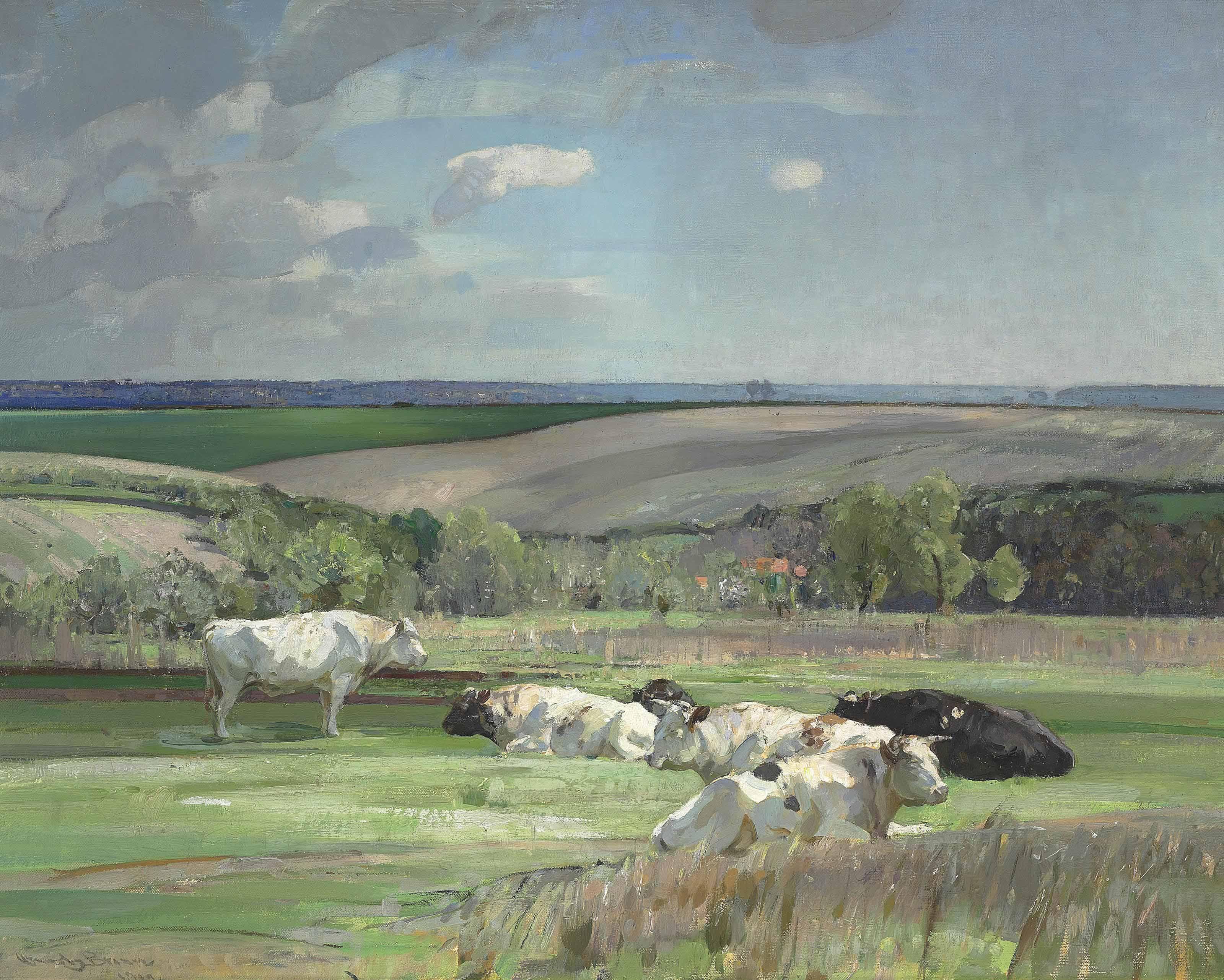 Sir John Alfred Arnesby Brown, R.A. - April