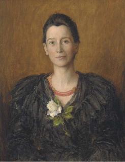 Sir John Alfred Arnesby Brown, R.A. - Mia - The Artist\'S Wife