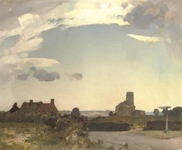 Sir John Alfred Arnesby Brown, R.A. - The Cross Roads