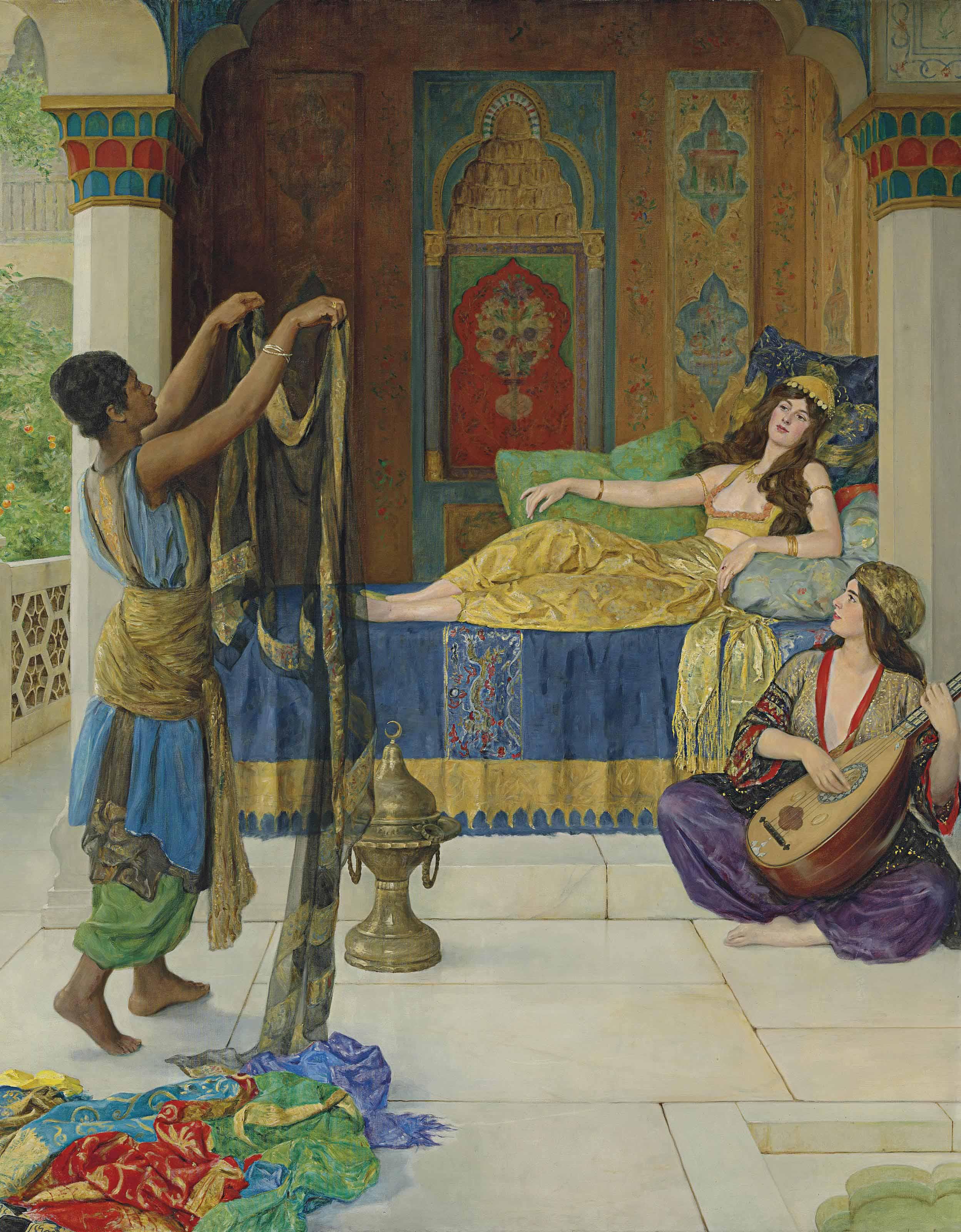 Sir John Collier - Myrrh, Aloes and Cassia
