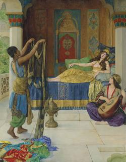 Sir John Collier - Myrrh, Aloes and Cassia