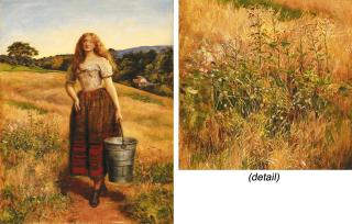 Sir John Everett Millais, Bt., P.R.A. - The Farmer\'s Daughter