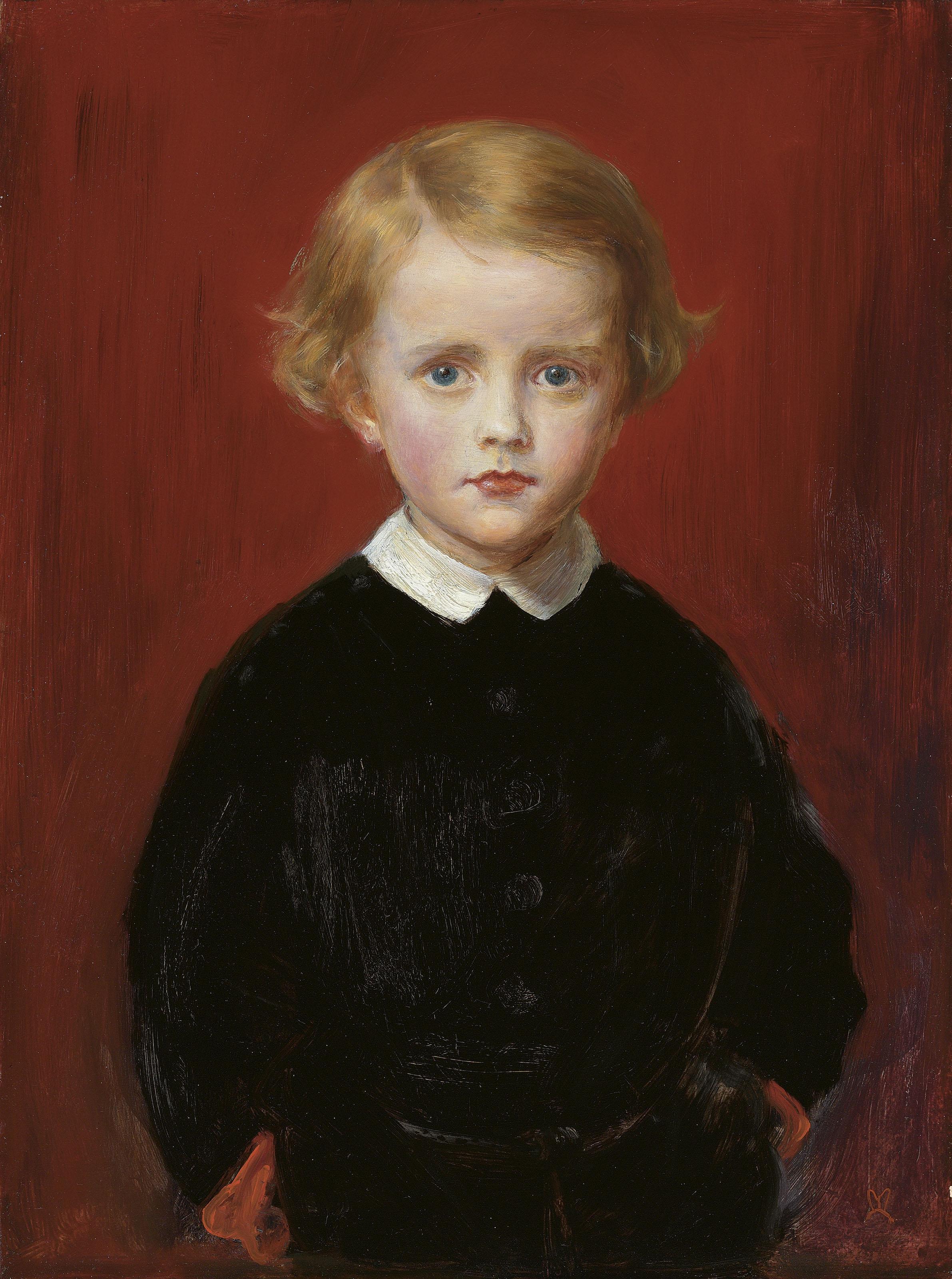 Sir John Everett Millais, P.R.A., R.W.S. - John Wycliffe Taylor, at the age of five