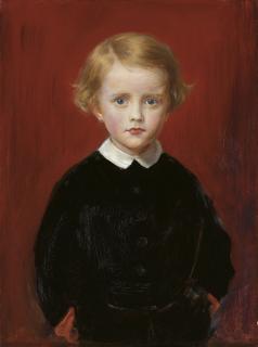 Sir John Everett Millais, P.R.A., R.W.S. - John Wycliffe Taylor, at the age of five