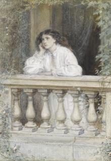 Sir John Everett Millais, P.R.A. - A Dream Of Dawn