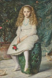 Sir John Everett Millais, P.R.A. - Nina, daughter of Frederick Lehmann, Esq.