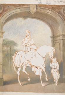 Sir John Everett Millais, P.R.A. - Sketch For Nell Gwynne