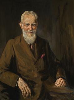 Sir John Lavery, R.A., R.H.A., R.S.A. - Portrait Of George Bernard Shaw