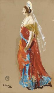 Sir John Lavery, R.A., R.H.A., R.S.A. - Priscilla Countess Annesley