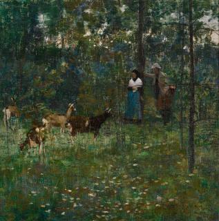 Sir John Lavery, R.A., R.S.A., R.H.A. - A Stranger | Un étranger