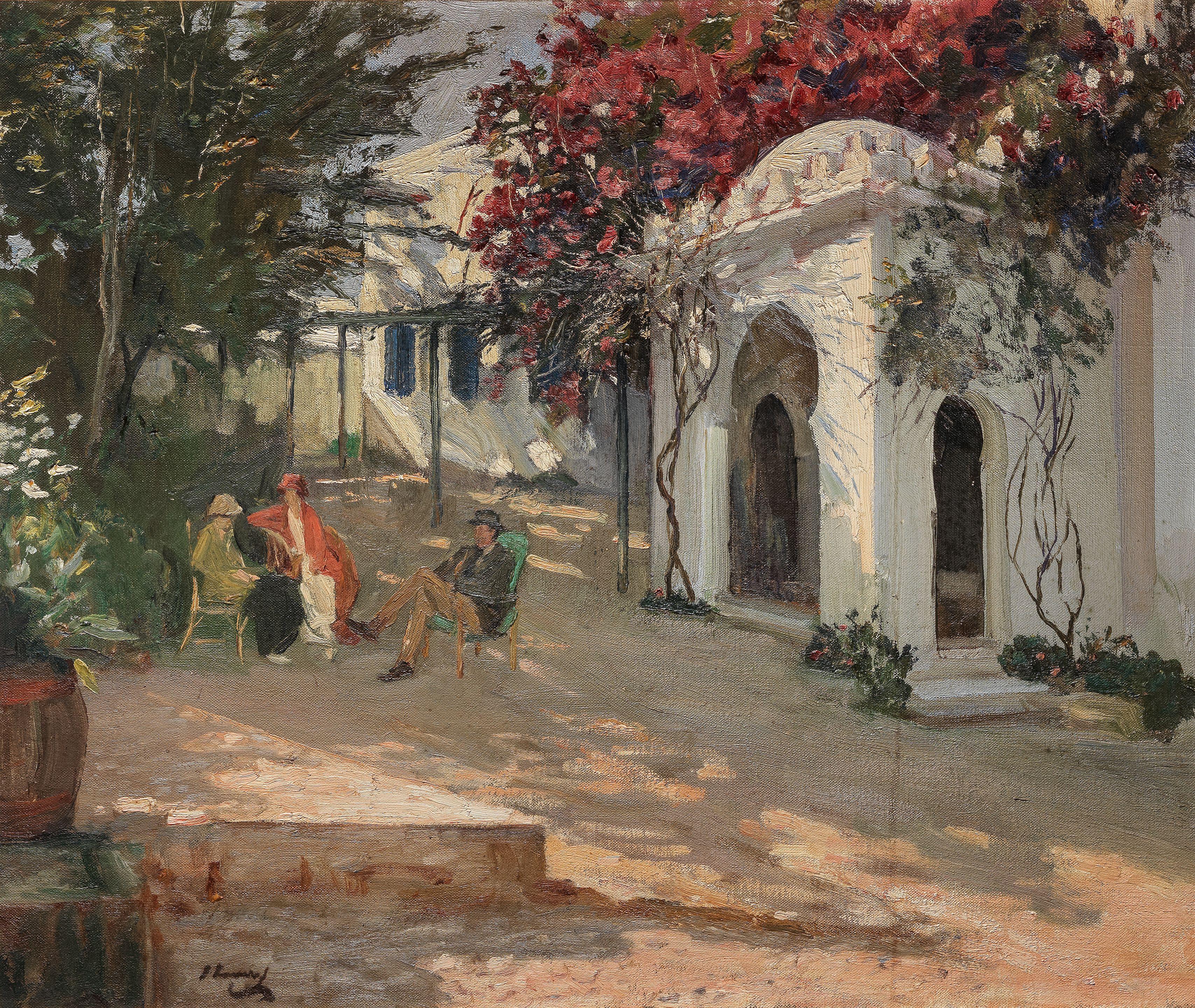 Sir John Lavery R.A., R.S.A., R.H.A. - In Morocco