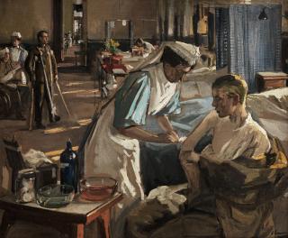 Sir John Lavery R.A., R.S.A., R.H.A. - London Hospital