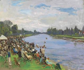 Sir John Lavery, R.A., R.S.A., R.H.A. - Maidenhead Regatta