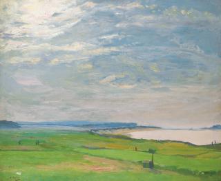 Sir John Lavery, R.A., R.S.A., R.H.A. - North Berwick No 3