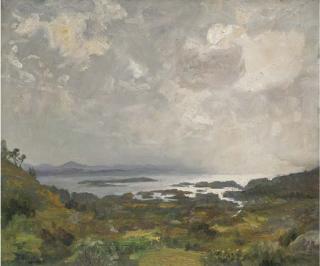 Sir John Lavery, R.H.A., R.A., R.S.A. - The Coast of Kerry