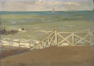 Sir John Lavery, R.S.A., R.A., R.H.A. - Dieppe