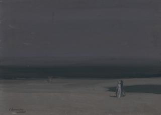 Sir John Lavery, R.S.A., R.H.A., R.A. - Moonlight