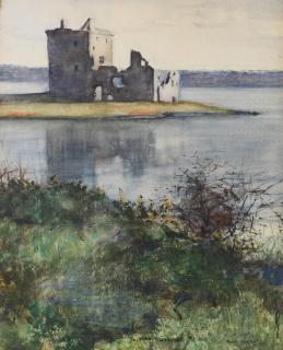 Sir John Lavery RA RSA RHA - Rosyth Castle