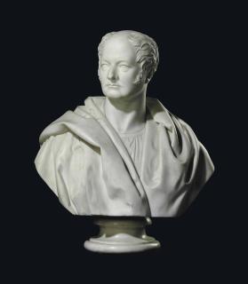 Sir John Steell Rsa - A Marble Bust Of Tsar Alexander I Of Russia