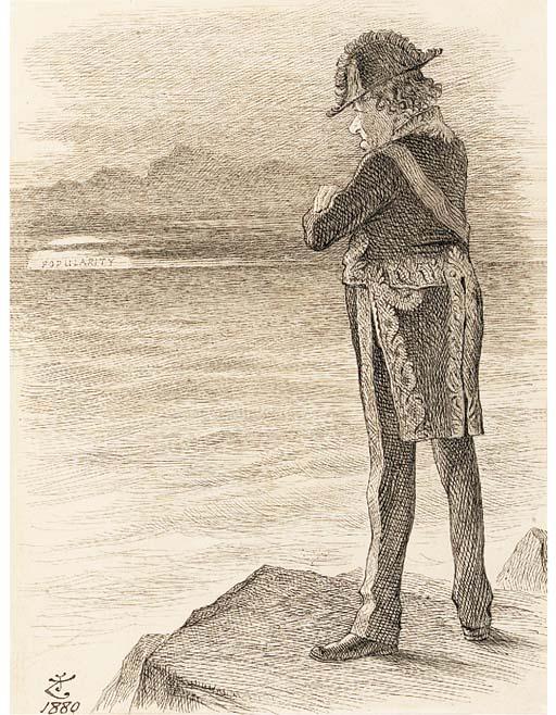 Sir John Tenniel - D\'Israeli watching his popularity sink