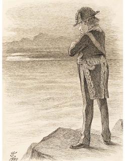 Sir John Tenniel - D\'Israeli watching his popularity sink