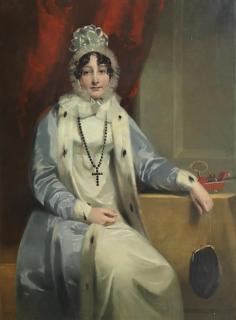 Sir John Watson Gordon R.A. - Portrait of Philadelphia Veitch of Eliock