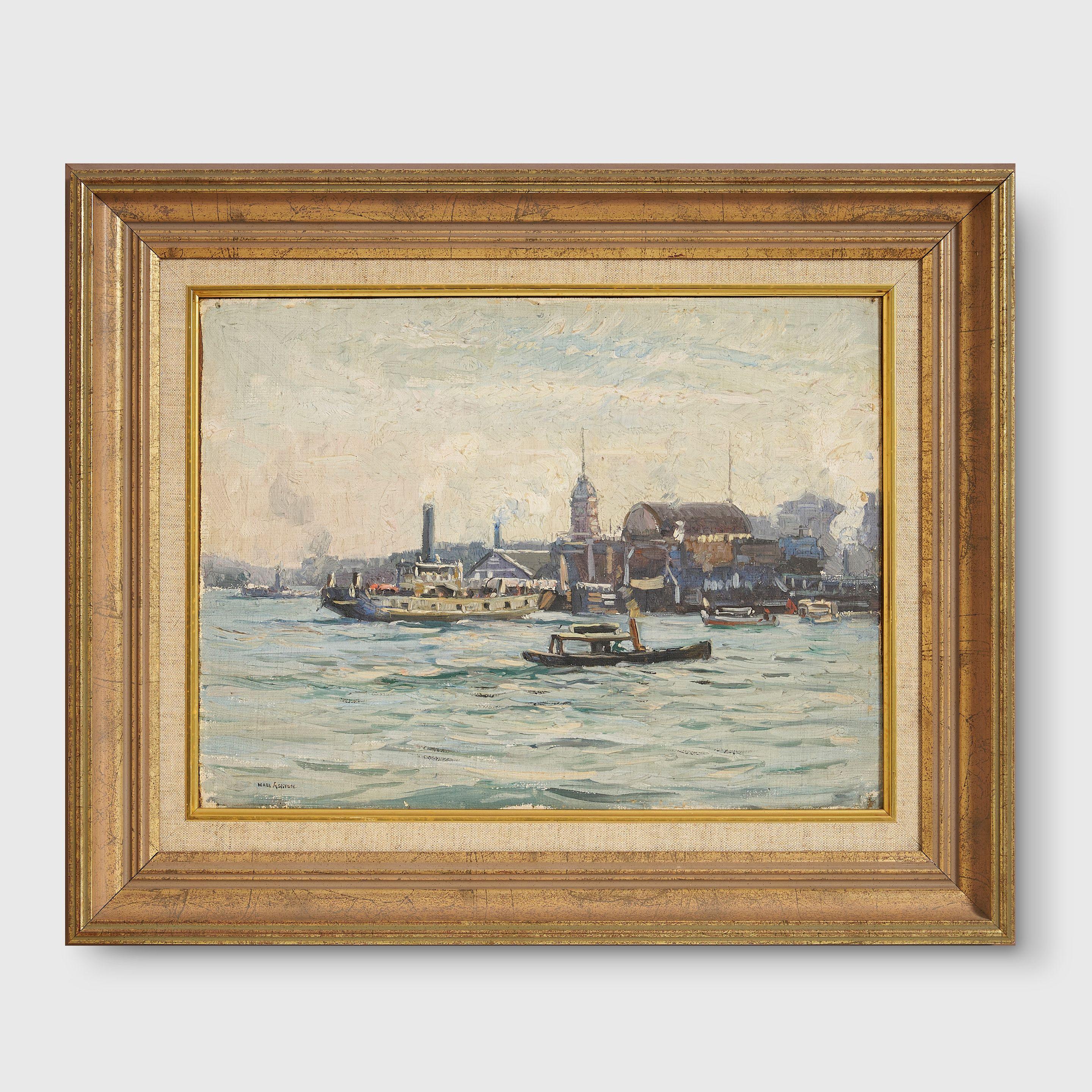 Sir John William Ashton - Milson\'s Point Ferry Wharf, 1925