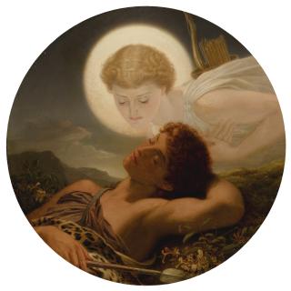 Sir Joseph Noel Paton, R.S.A. - A Dream Of Latmos