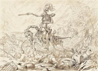 Sir Joseph Noel Paton, R.S.A. - The Commander-In-Chief Of British Forces In The Crimea, And Staff.