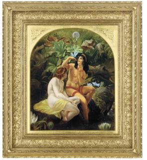 Sir Joseph Noel Paton, R.S.A. - The Indian boy\'s mother, a study for \'The Quarrel of Oberon and Titania\' (1849)