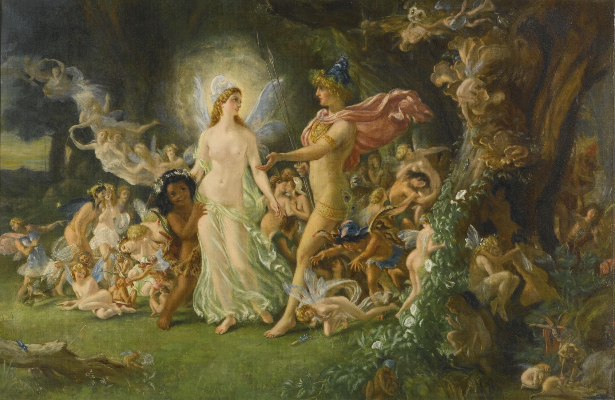 Sir Joseph Noel Paton, R.S.A. - The Quarrel Of Oberon And Titania
