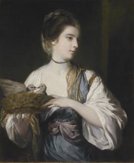 Sir Joshua Reynolds, P.R.A. - Nancy Reynolds With Doves