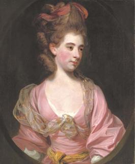 Sir Joshua Reynolds, P.R.A. - Portrait of A Lady, Traditionally Identified As Mrs. Elizabeth Sheridan (1754-1792), Half-Length, In A Pink Dress