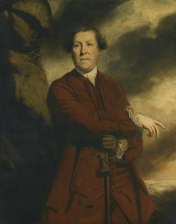 Sir Joshua Reynolds, P.R.A. - Portrait Of Captain Robert Haldane, Of Gleneagles (1705-1767)