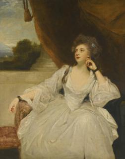 Sir Joshua Reynolds, P.R.A. - Portrait Of Elizabeth Falconer, Mrs. Stanhope, As Contemplation