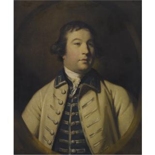 Sir Joshua Reynolds P.R.A. - Portrait Of Henry Drummond, Wearing Hunt Uniform