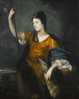 Sir Joshua Reynolds, P.R.A. - Portrait Of Lady Anne Dawson (1733–1769), As Diana